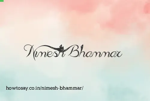 Nimesh Bhammar