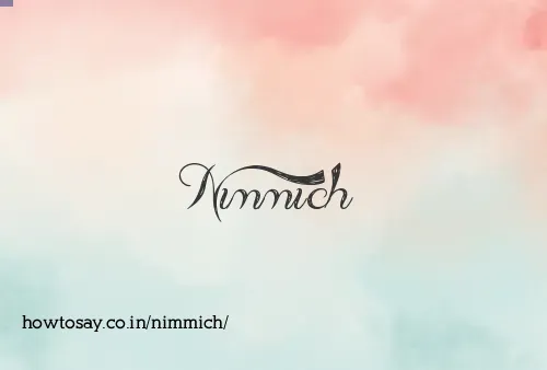 Nimmich