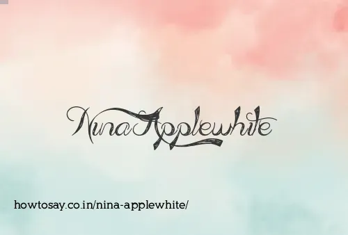 Nina Applewhite
