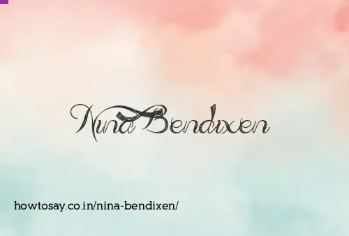 Nina Bendixen