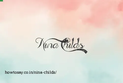 Nina Childs