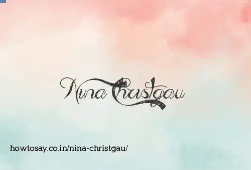 Nina Christgau