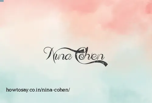 Nina Cohen