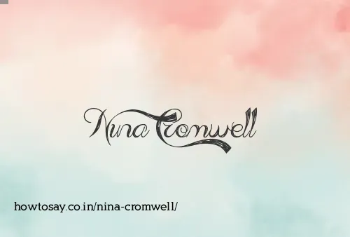Nina Cromwell