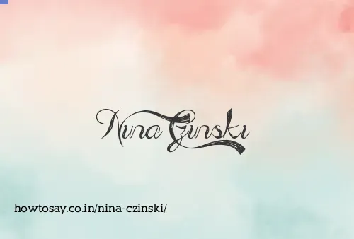 Nina Czinski