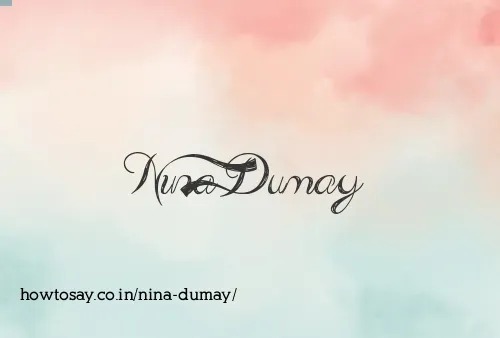 Nina Dumay