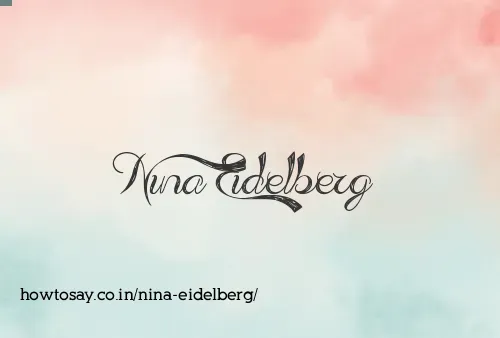 Nina Eidelberg
