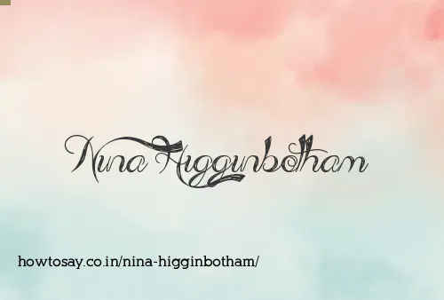 Nina Higginbotham
