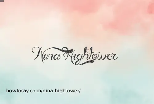 Nina Hightower
