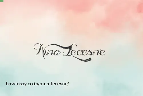 Nina Lecesne
