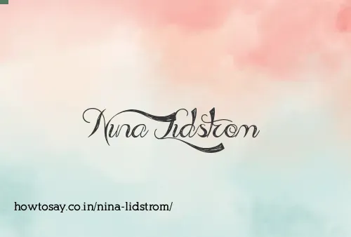 Nina Lidstrom