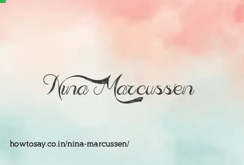 Nina Marcussen