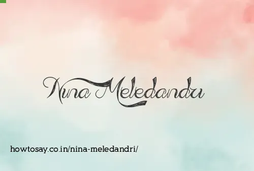 Nina Meledandri