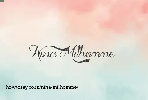 Nina Milhomme