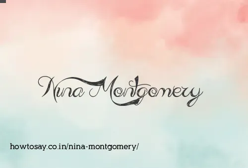 Nina Montgomery