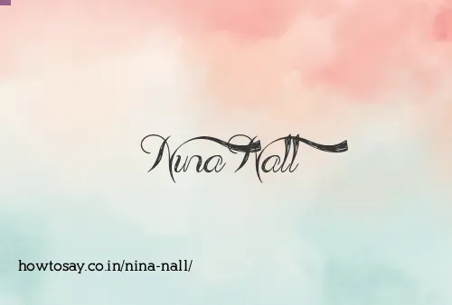 Nina Nall