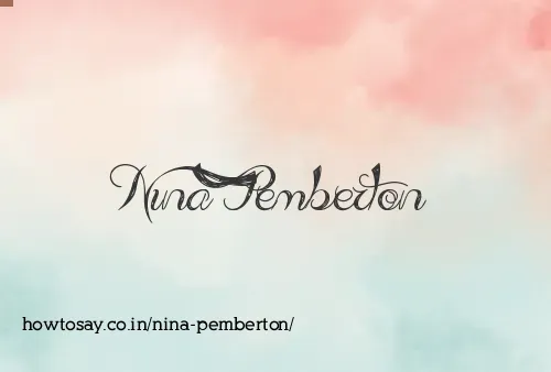 Nina Pemberton