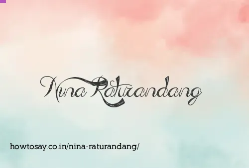 Nina Raturandang