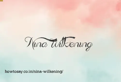 Nina Wilkening