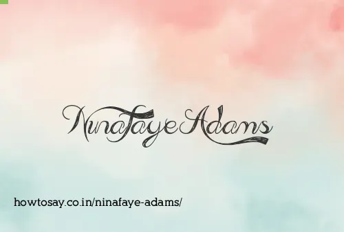 Ninafaye Adams