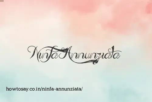 Ninfa Annunziata