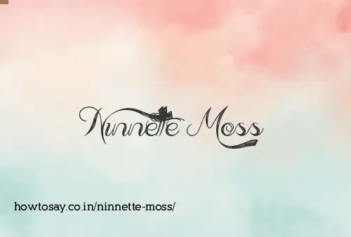 Ninnette Moss