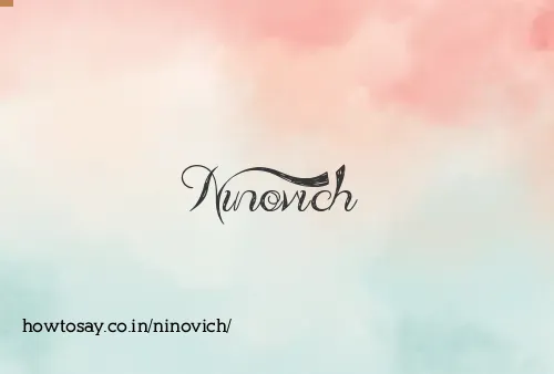 Ninovich