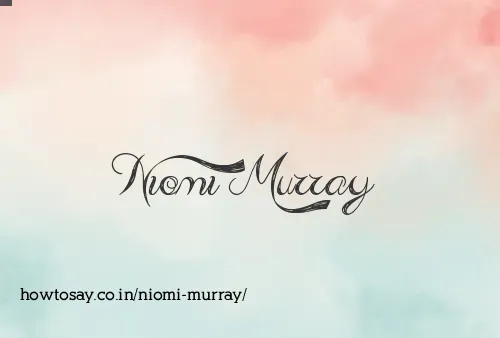 Niomi Murray