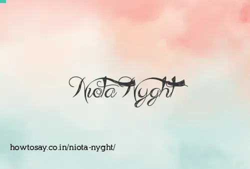 Niota Nyght