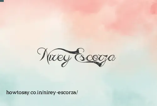 Nirey Escorza