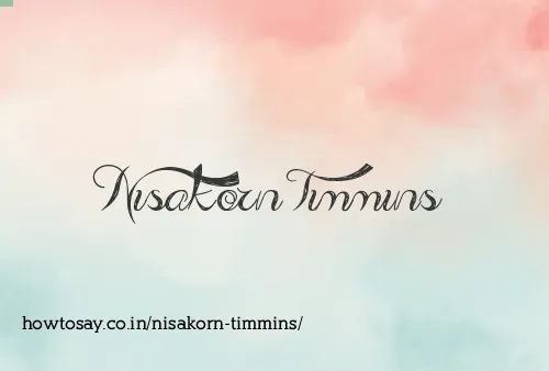 Nisakorn Timmins