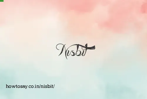 Nisbit