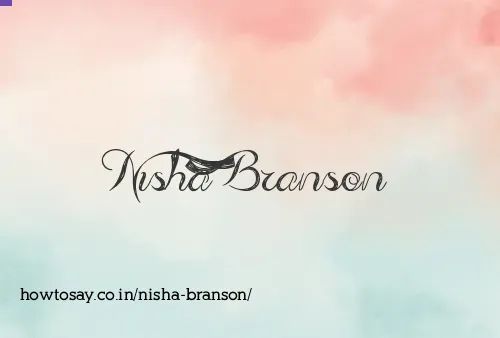 Nisha Branson