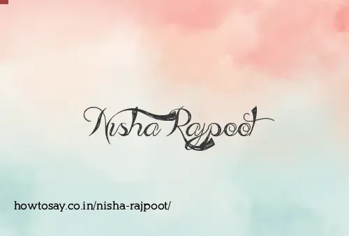 Nisha Rajpoot