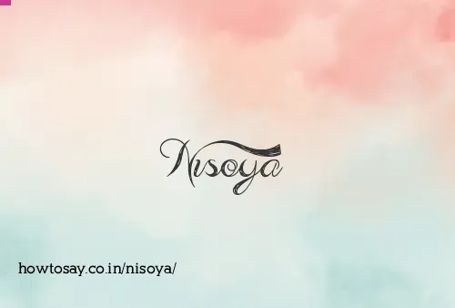 Nisoya