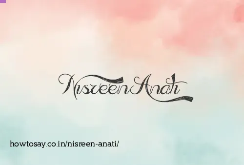 Nisreen Anati