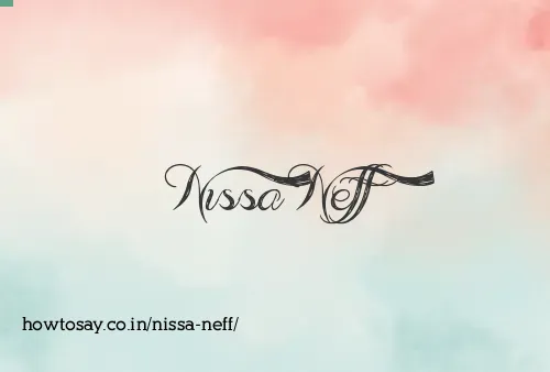 Nissa Neff