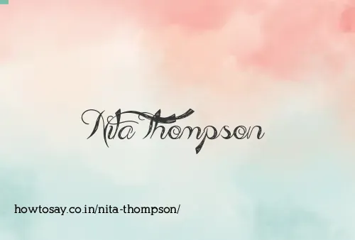 Nita Thompson
