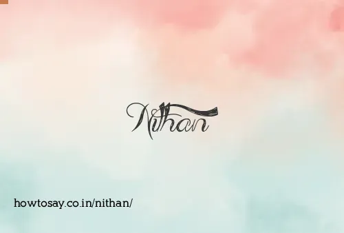 Nithan