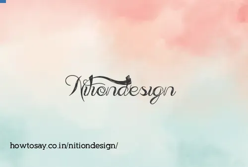 Nitiondesign