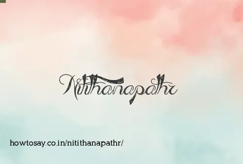 Nitithanapathr