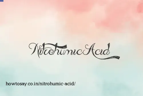 Nitrohumic Acid