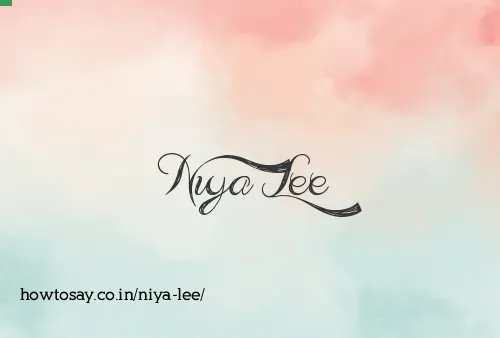 Niya Lee