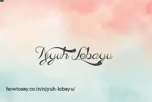 Njyuh Lobayu
