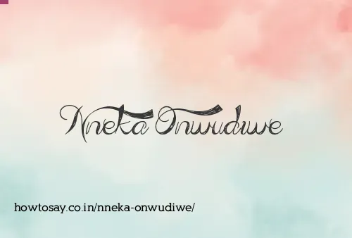 Nneka Onwudiwe