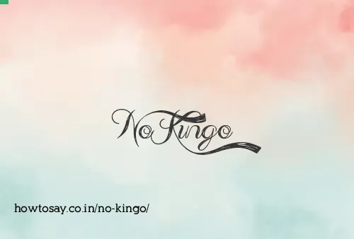 No Kingo