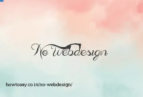 No Webdesign