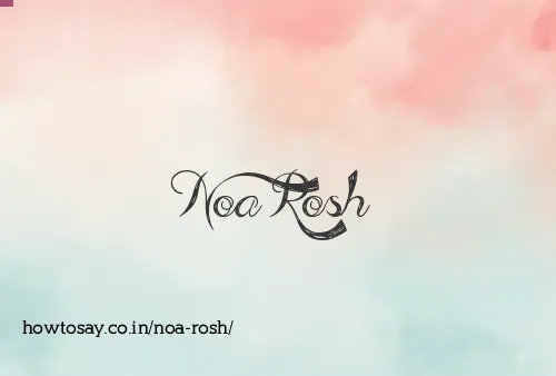 Noa Rosh