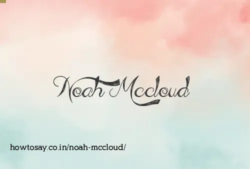 Noah Mccloud