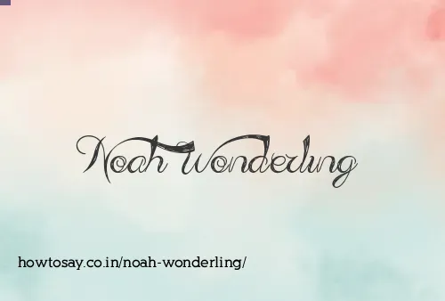 Noah Wonderling